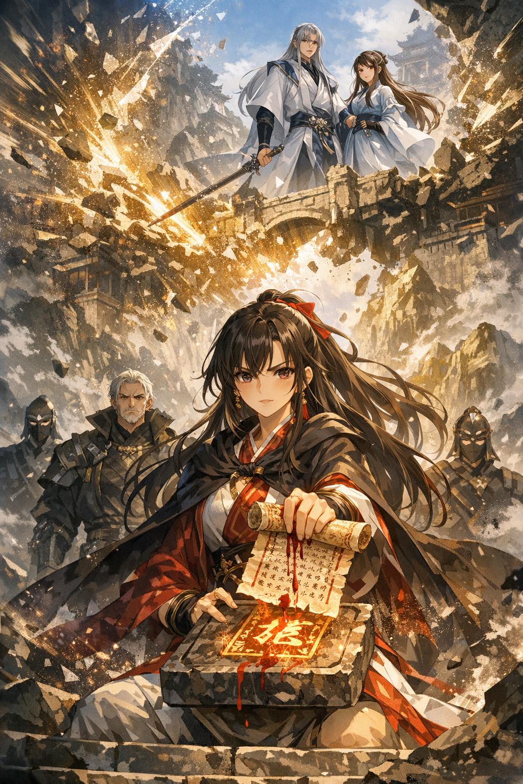 BUÔNG BỎ VỊ HÔN PHU, NHẶT VỀ CẢ GIANG SƠN