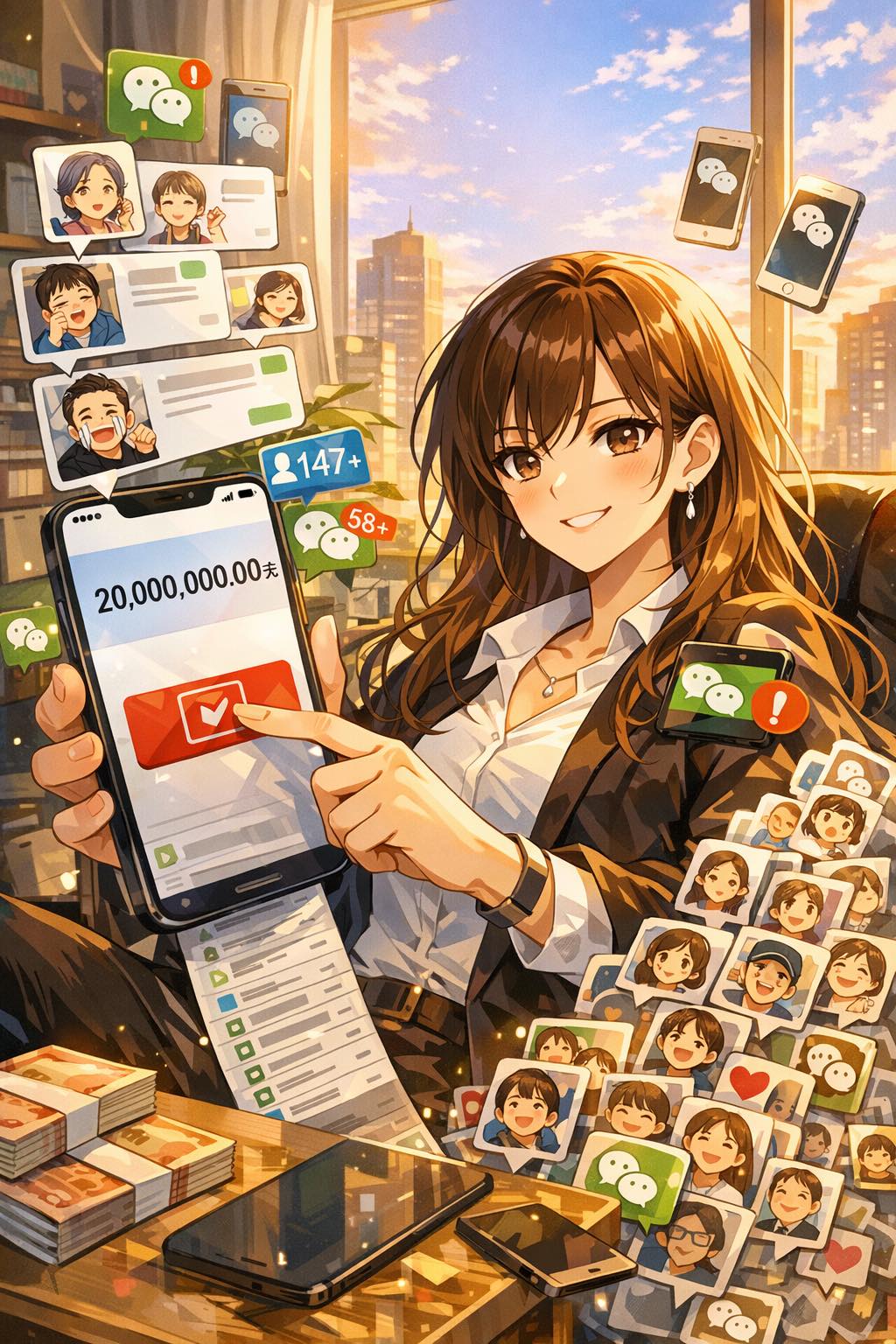 TIỀN VÀO TÀI KHOẢN, NGƯỜI VÀO DANH SÁCH ĐEN